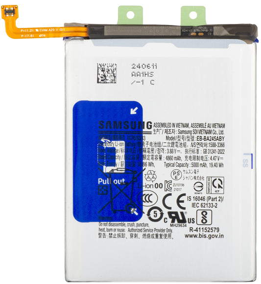 Baterie Samsung Galaxy A24 4G A245, EB-BA245ABY, servisní balíček GH82-31242A 