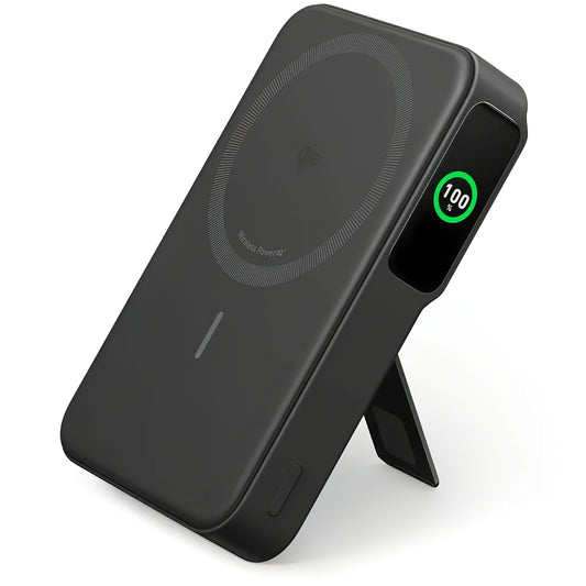 Bezdrátová externí baterie Anker MagGo, 10000mAh, 27W, PD + FQI, 1 x QI - 1 x USB-C, černá A1654G11 