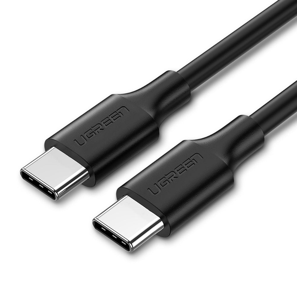 Datový a nabíjecí kabel USB-C - USB-C UGREEN US286, 60W, 1,5 m, černý