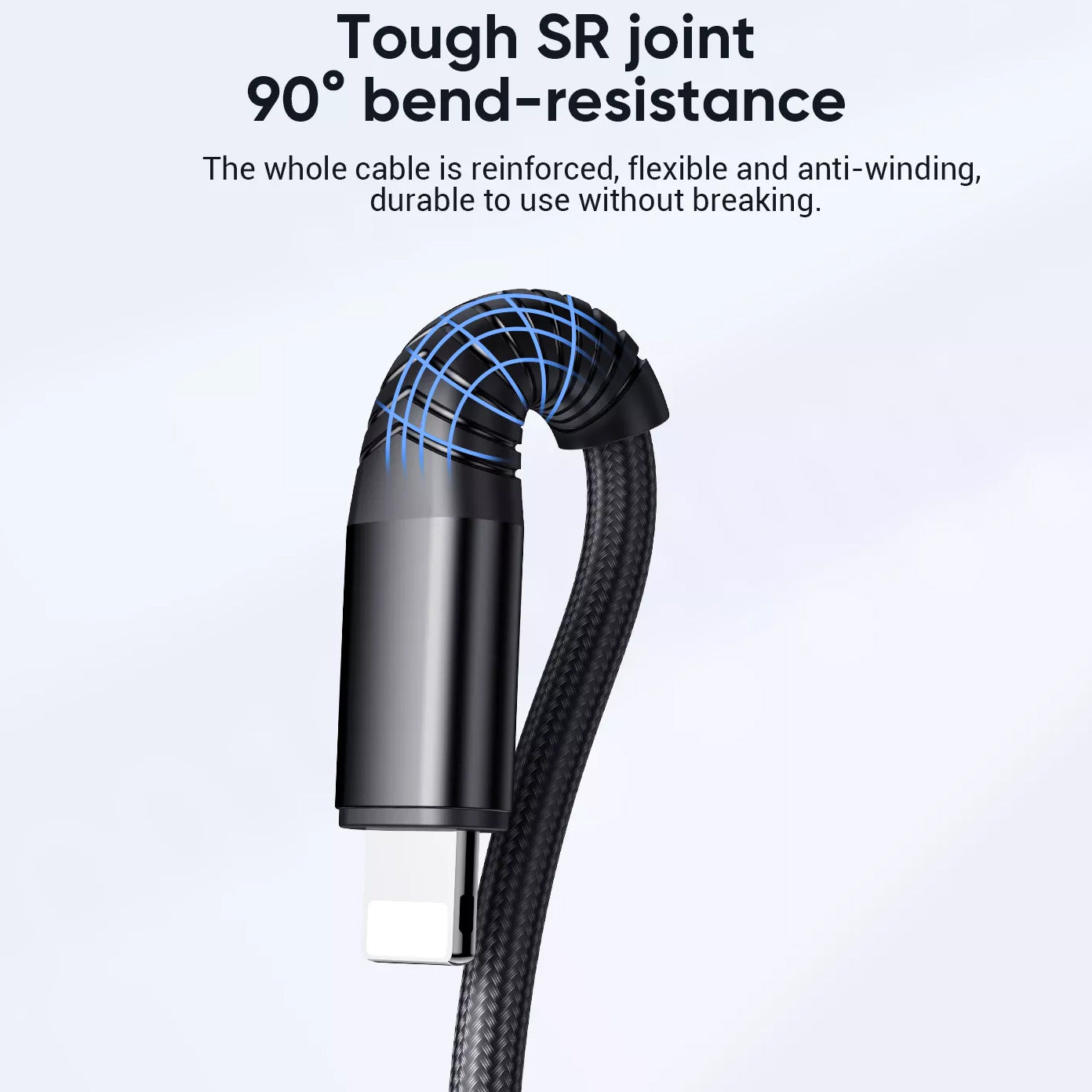 Nabíjecí kabel USB-A - Lightning / microUSB / USB-C Joyroom S-1230G4 3v1, 20W, 1,2 m, černý