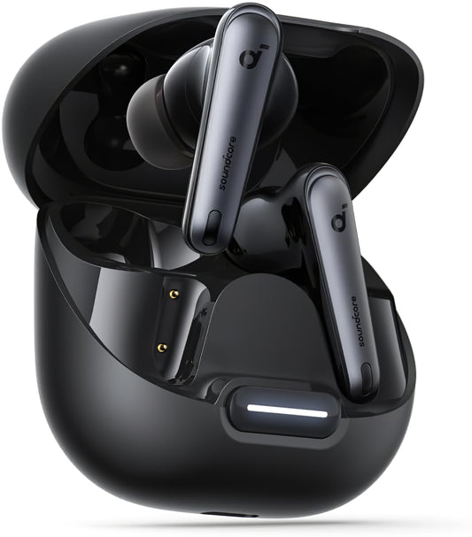 Bluetooth handsfree Anker SoundCore Liberty 4 NC, TWS, ANC, MultiPoint, černá A3947G11 