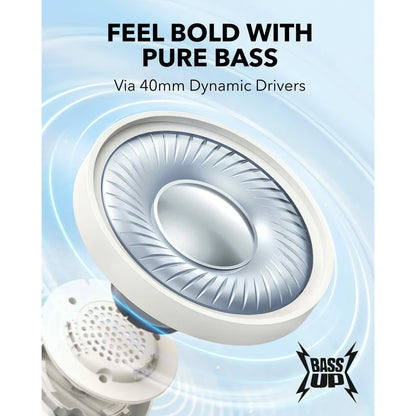 Anker Soundcore H30i Bluetooth Handsfree, Multipoint, A2DP, White A3012G21 