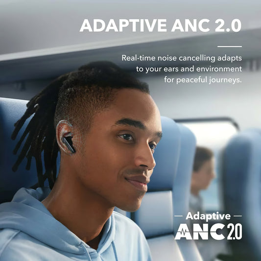 Bluetooth handsfree Anker SoundCore Liberty 4 NC, TWS, ANC, MultiPoint, černá A3947G11 