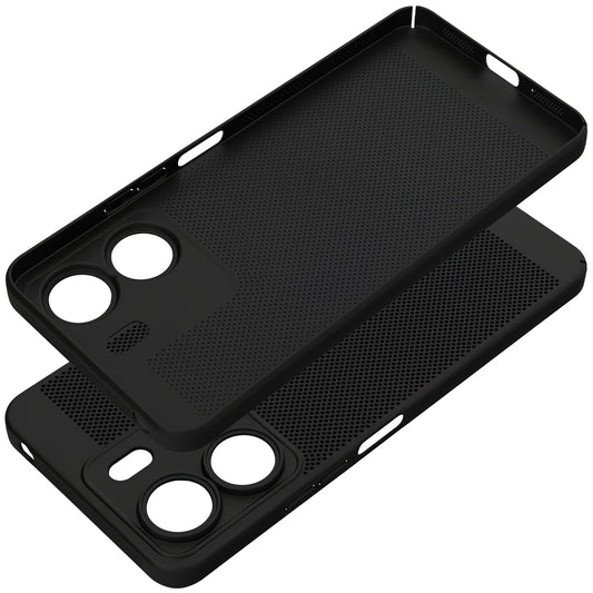 Kryt pro Xiaomi Poco C65 / Redmi 13C, OEM, Breezy, černý 