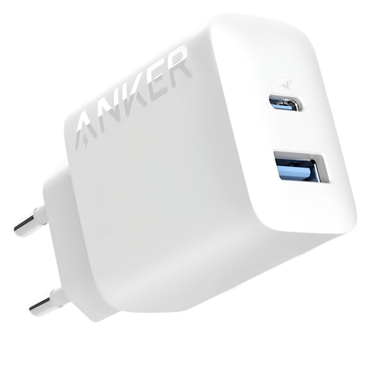 Síťová nabíječka Anker 312, 20W, 3A, 1 x USB-A - 1 x USB-C, bílá A2348G21 
