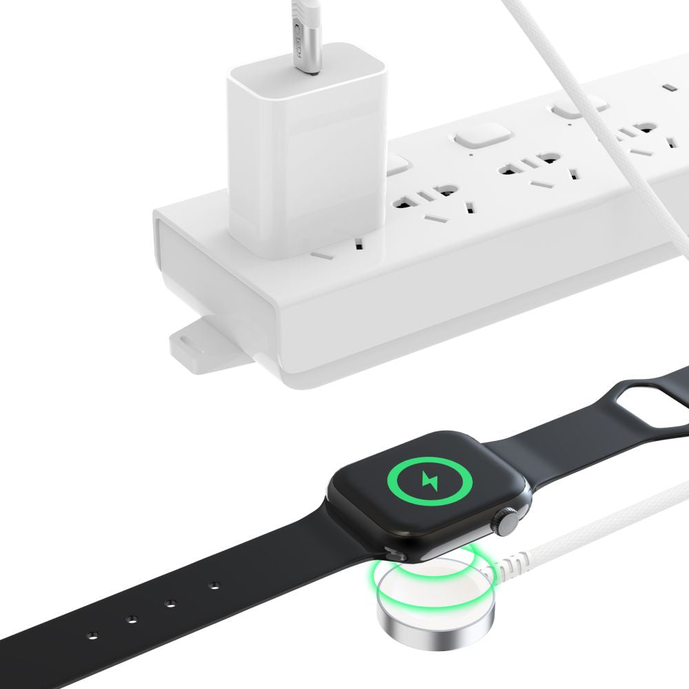 Nabíjecí kabel Tech-Protect MC01 Ultraboost pro Apple Watch Series, bílý 