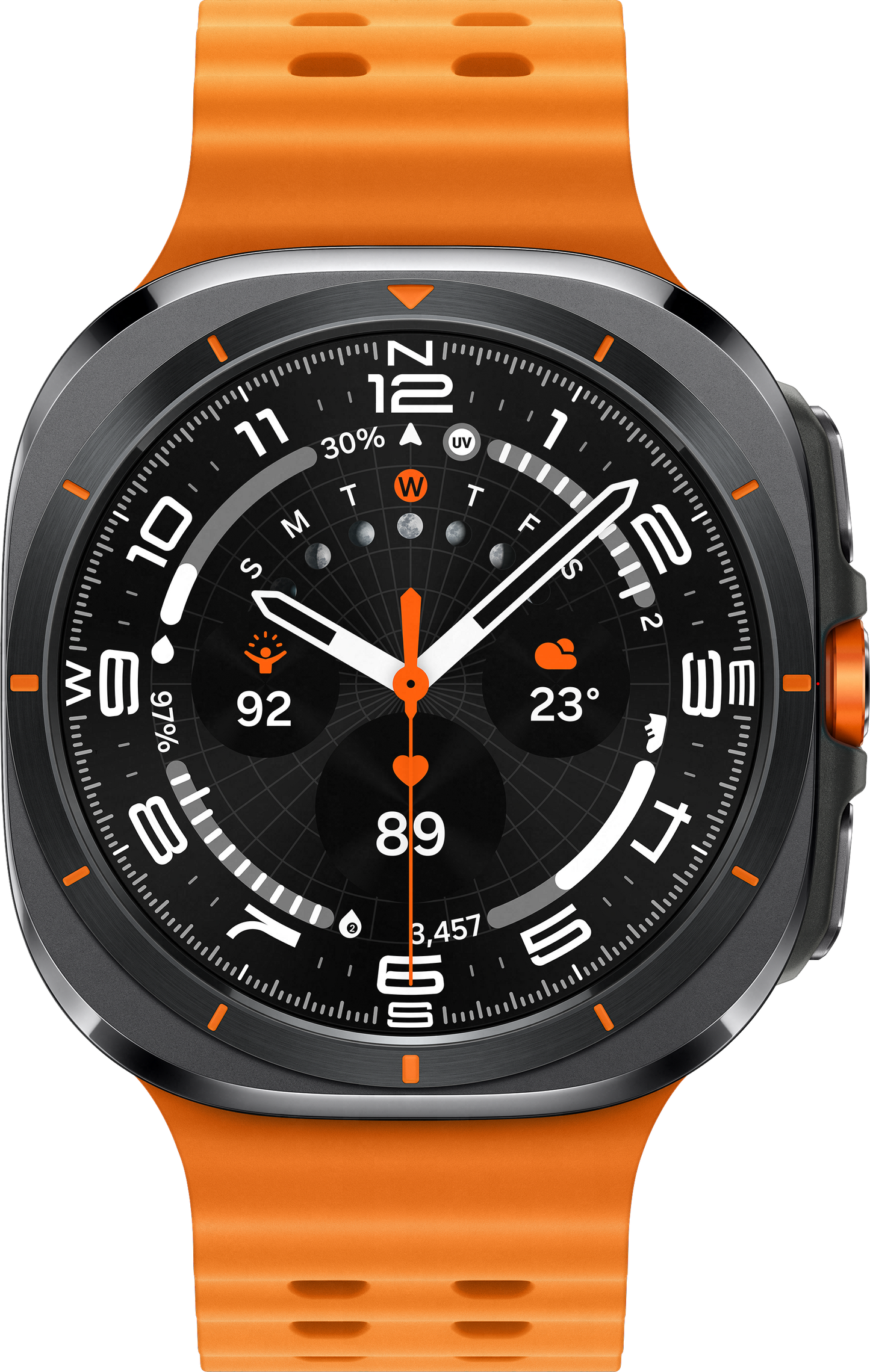 Chytré hodinky Samsung Galaxy Watch Ultra, 47 mm, LTE, šedé SM-L705FDAAEUE 